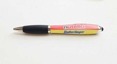 OFFICIAL NUTELLA PROMO PEN BUTTERFINGER CRUNCH FERRERO CANDY BAR HAZELNUT SPREAD