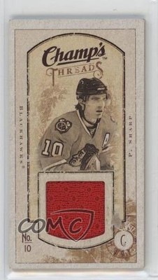 2009-10 Upper Deck Champ's Mini Threads Patrick Sharp #MT-SP 06rp