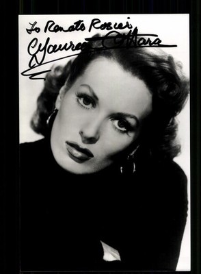 Maureen O´Hara Foto Original Signiert # BC 228707