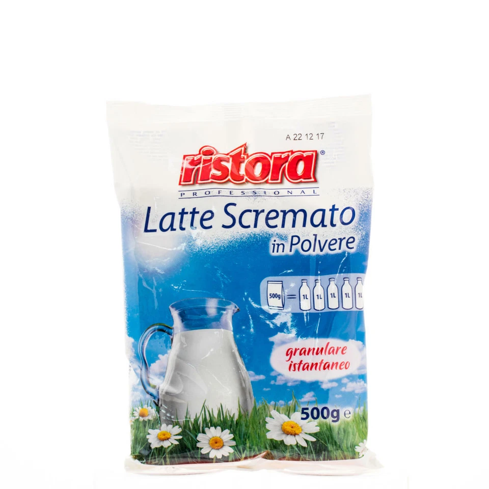 PRIMA COLAZIONE LATTE SCREMATO IN BUSTA CONCENTRATO RISTORA 500 GR SENZA GLUTINE