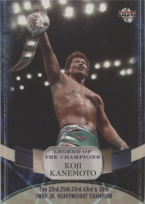 1997 BBM Pro Wrestling Sparkling Fighters - Koji Kanemoto #SF 10