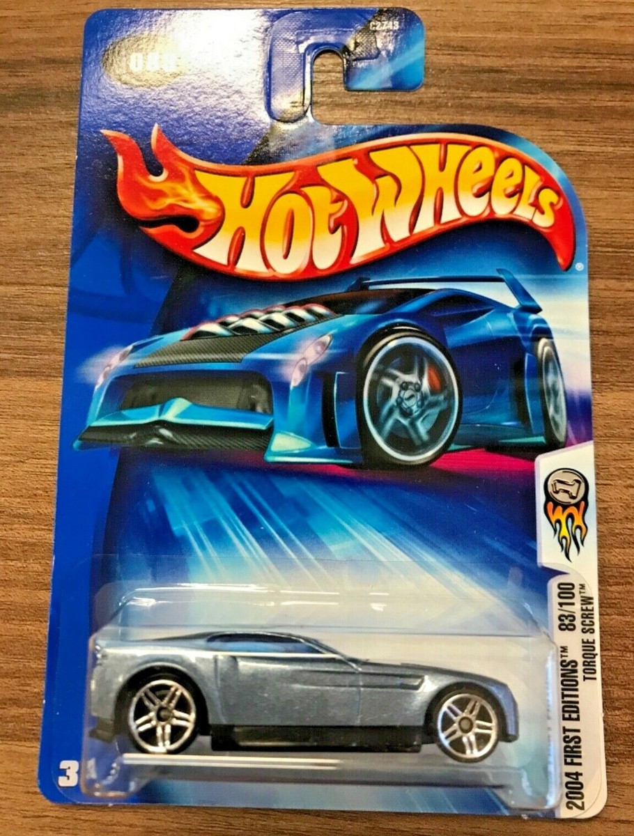Hot Wheels Torque Screw #083 HW '04 First Editions 83/100 Blue