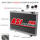 <!--F#f_0-->3 Rows Aluminum Radiator For Nissan Silvia S13 180SX CA18DET Petrol 1989-1994 MT<!--F/-->