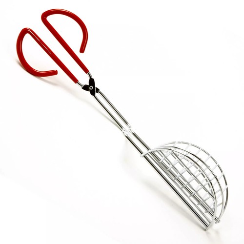Taco Shell Maker Press Tortilla Fryer Tongs Kitchen Plated Steel 13" Long - Picture 5 of 6