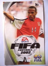 78990 Instruction Booklet - FIFA Football 2002 - Sony PS2 Playstation 2 (2001) S