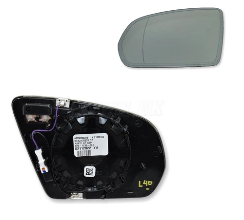 Mercedes C E S Class 2016-21 Genuine Left Side Auto Dimming Wing Mirror Glass