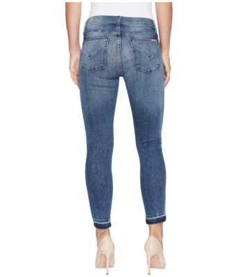 NWT HUDSON Nico Mid-Rise Ankle Super Skinny Released Hem Jeans 27 Instant Crush