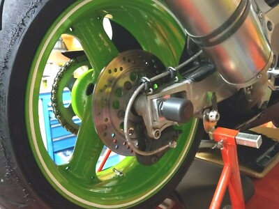 KAWASAKI ZX7R 1996 -2004 CRASH MUSHROOMS REAR AXLE SLIDERS BUNGS