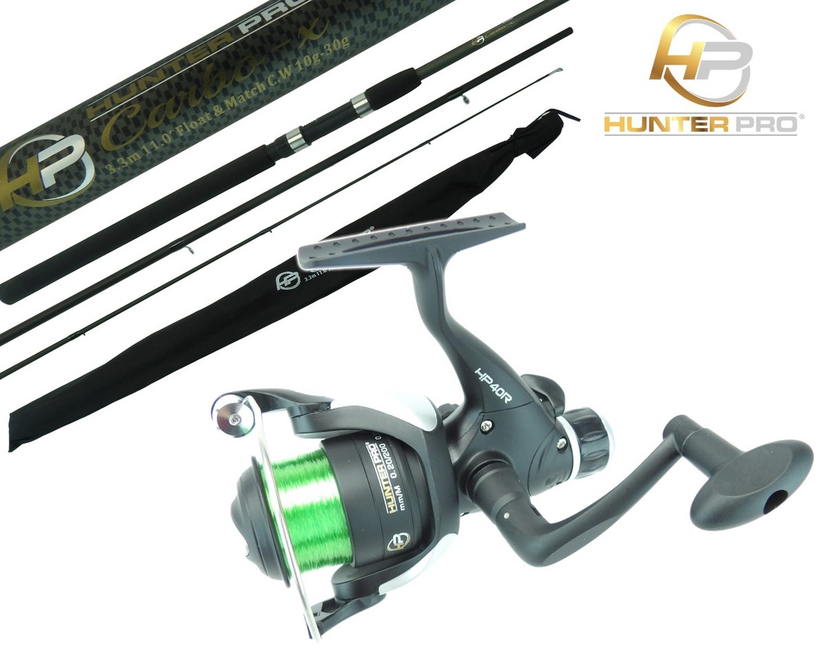 11ft Carbon Carp Float Match Fishing Rod HP40R Hunter Pro Quality  Brand