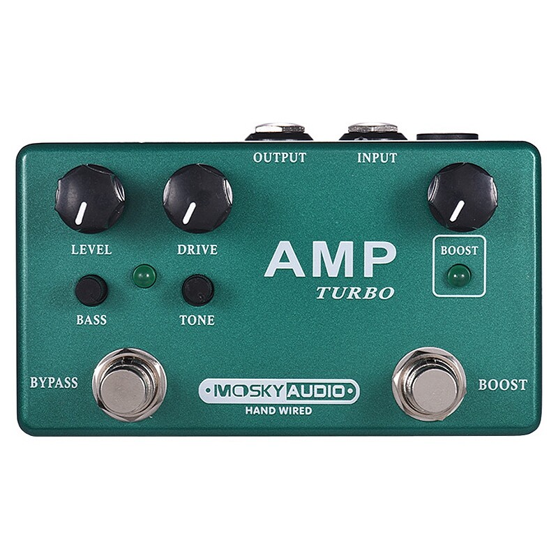 Guitar effects Pedal Professional Overdrive Boost AMP Turbo Guitar effects Pedal Professional Overdrive Boost AMP Turbo