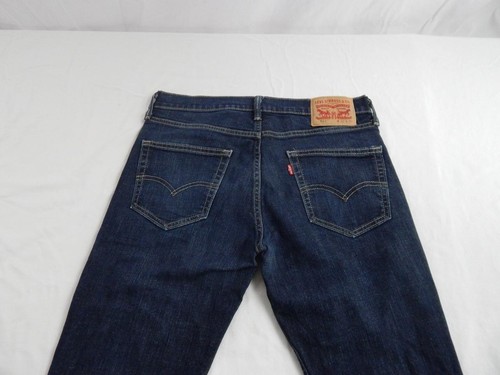 Levi 511 Slim Jeans Straight Stretch Blue Waist 32 Leg 30 W32 L30 Zip Fly (Q6534 - Picture 3 of 9