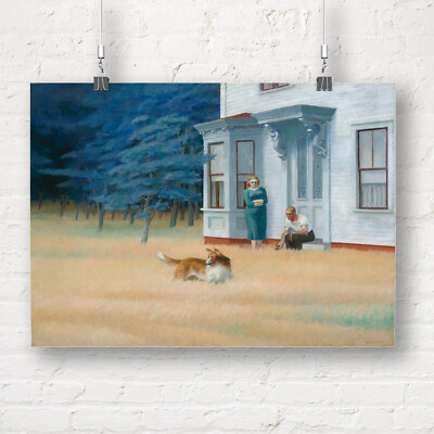 Edward Hopper: Cape Cod Evening. Fine Art Print/Poster