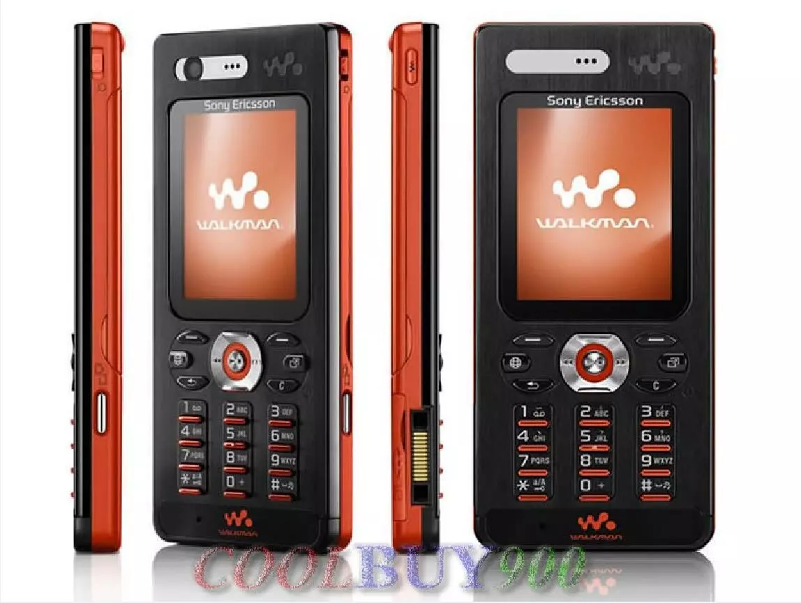 Sony Ericsson Walkman W880i (Unlocked) Mobile Phone black / silver 