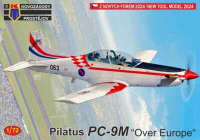 1/72  Modern Trainer : Pilatus PC-9M ''Europe'' [ 3 Options] #KPM0468 : KP MODEL