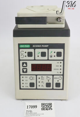 t 17099 BIO-RAD ECONO PUMP FOR LOW PRESSURE CHROMATOGRAPHY EP-1 | eBay