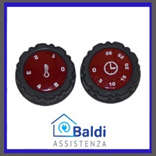 RICAMBIO ORIGINALE KIT MANOPOLE PER FORNO ELETTRICO PIZZA GENNARO ARIETE 905 909