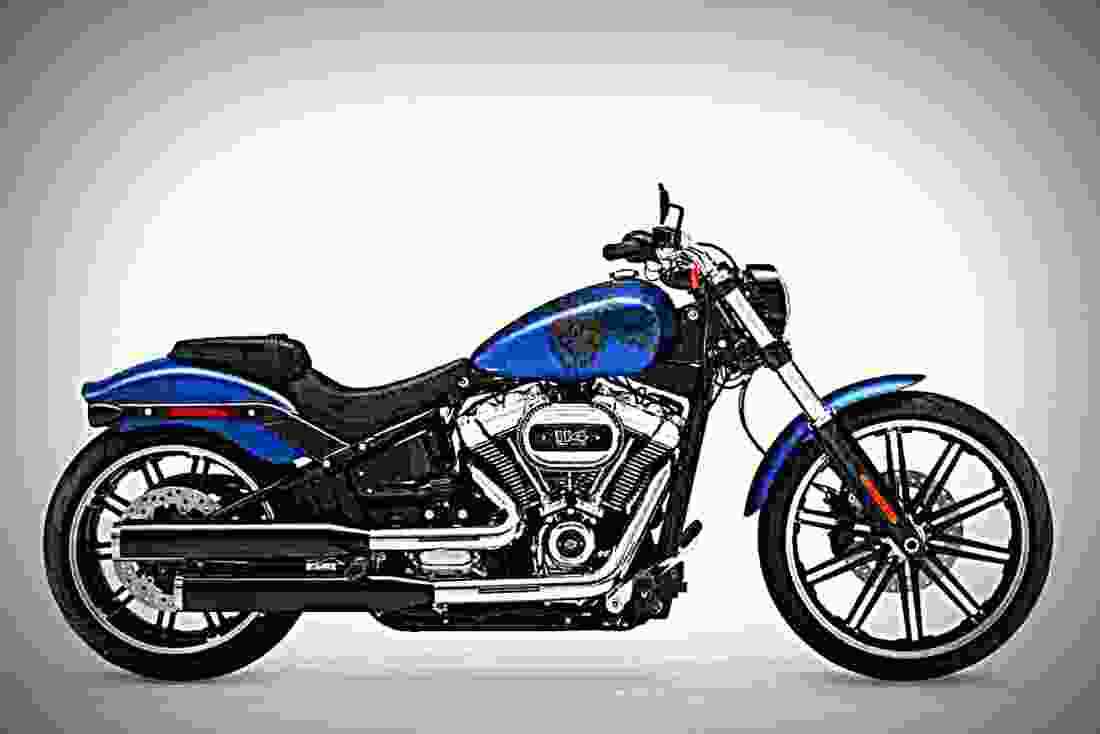 Harley Davidson 115th Anniversary Breakout 114 2018 A4 Photo