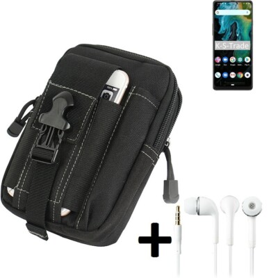 Gürteltasche für Cubot Max 3 + Kopfhörer Holster Schutzhülle Tasche Sleeve p