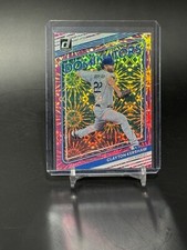 2022 Panini Donruss #D-1 Clayton Kershaw Dominators Pink Fireworks LA Dodgers