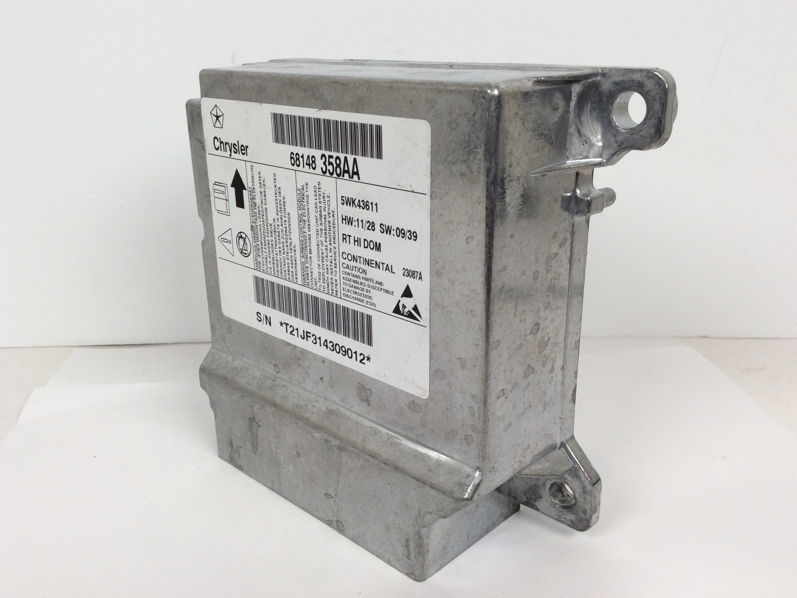 Genuine Mopar Occupant Restraint Module 68148358AA g047 | eBay