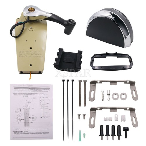 Single Binnacle Outboard Remote Control for Mercury Console 8M0059686