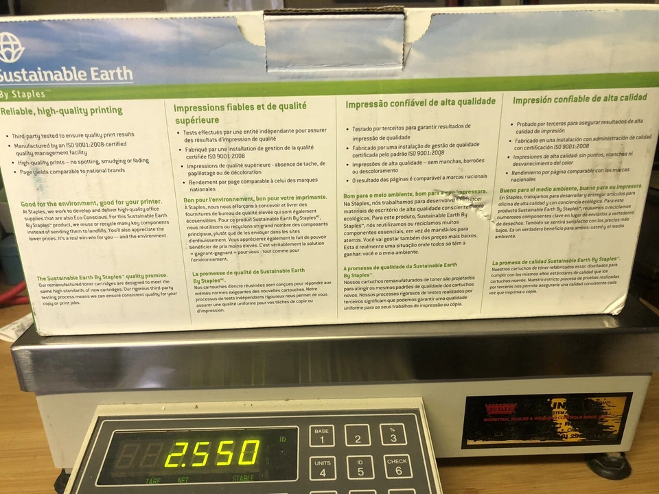 SUSTAINABLE EARTH REMAN TONER CARTRIDGE FOR CANON 7833A001AA, SEBS35R - Image 4 of 4