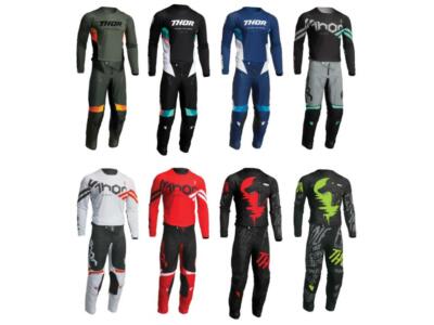 Thor MX Pulse React Cube Counting Sheep Jersey Pant Combo Set ATV Riding  Gear