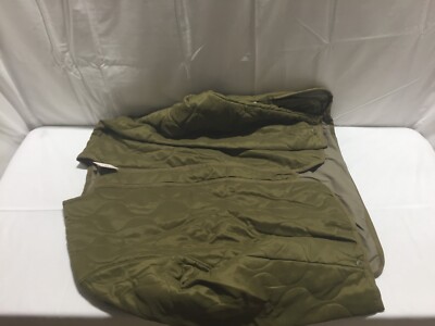 N718 EPTM Quilted Jacket Olive Green Mens Size XL
