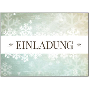 15 X Einladungskarten Weihnachten Motiv Modern Neutral Einladung Fur Firmen Ebay