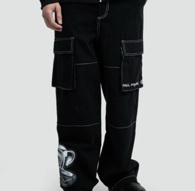 PAUL FRANK JULIUS BLACK CARGO PANTS size 3X | eBay
