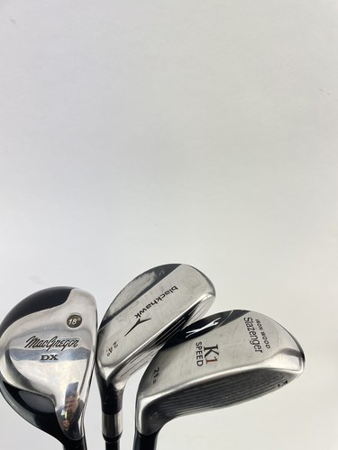 Mens Golf Hybrid Set 18,21&24* Regular Graphite /Right Handed /New Grips /19558 - Picture 4 of 21