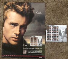 James Dean Legends of Hollywood 32-Cent Stamps & 18