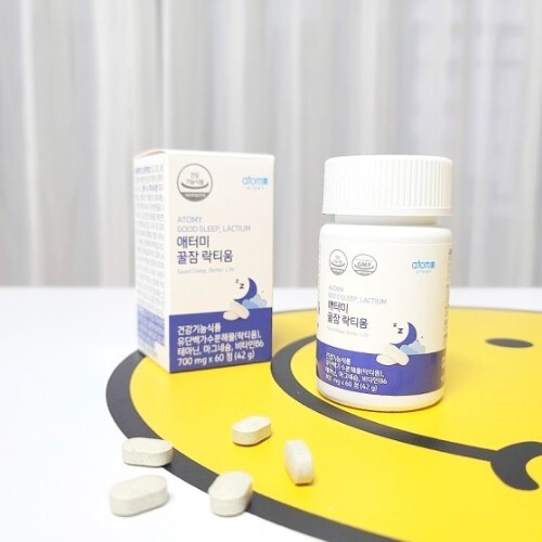 ATOMY Good Sleep Lactium 700mg x 60 Capsules Made in Korea K-Beauty NEW - Picture 23 of 24