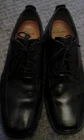 Clarks Men's Size 11.5 86093 Unstructured Kenneth Black Leather Lace Dress Shoe