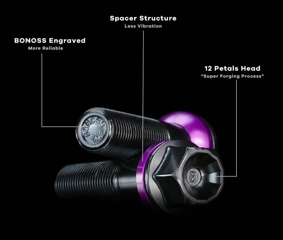 BONOSS 4Pc 12mm 15mm Wheel Spacers 5x112 for Audi TT RS MK3 MK2 8S Quattro 2023 — 第 4/4 张图片