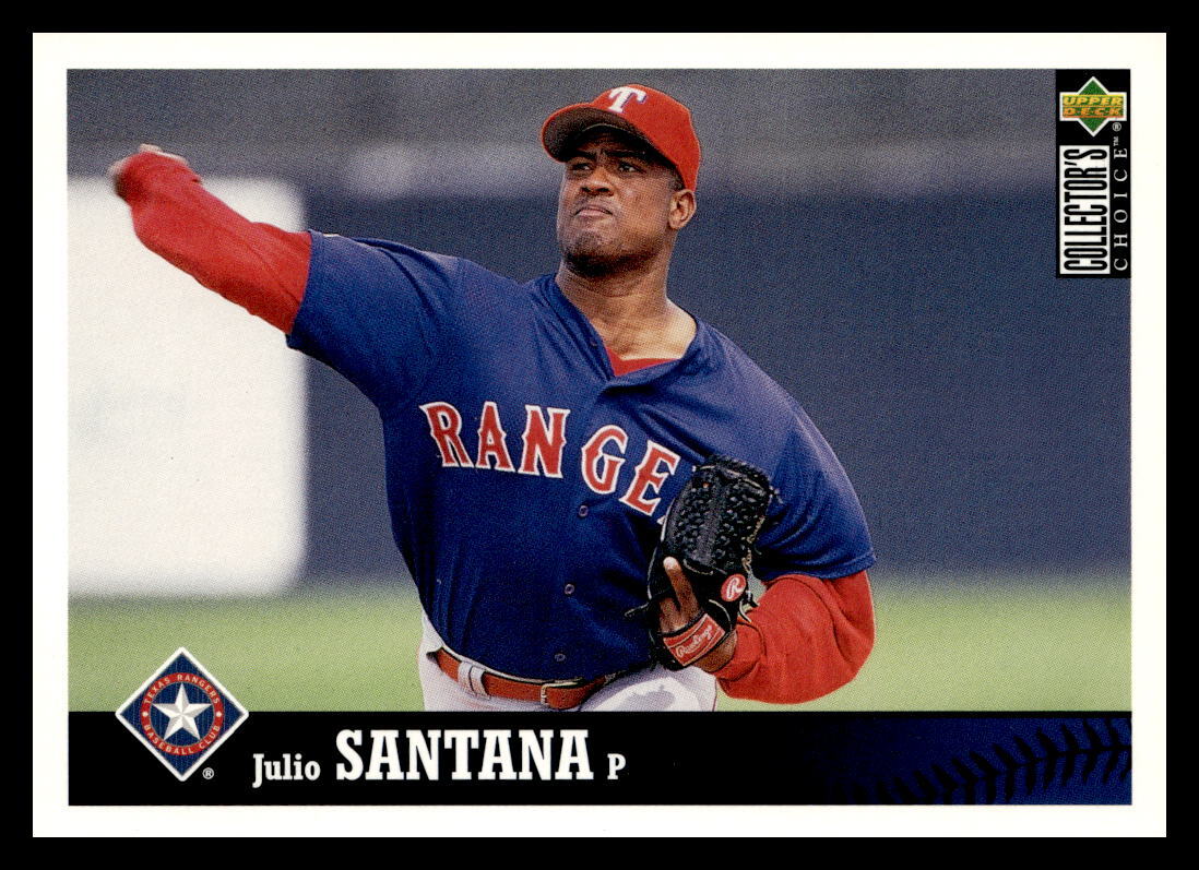 1997 Collector's Choice #488 Julio Santana Texas Rangers Baseball