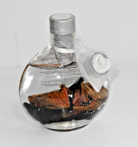 Shonfeld's Oil Lamp with Butterfly