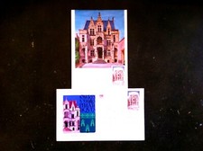 TIMBRE, Enveloppe et carte 1er jour, HOTEL GOUÏN 1967 TOURS