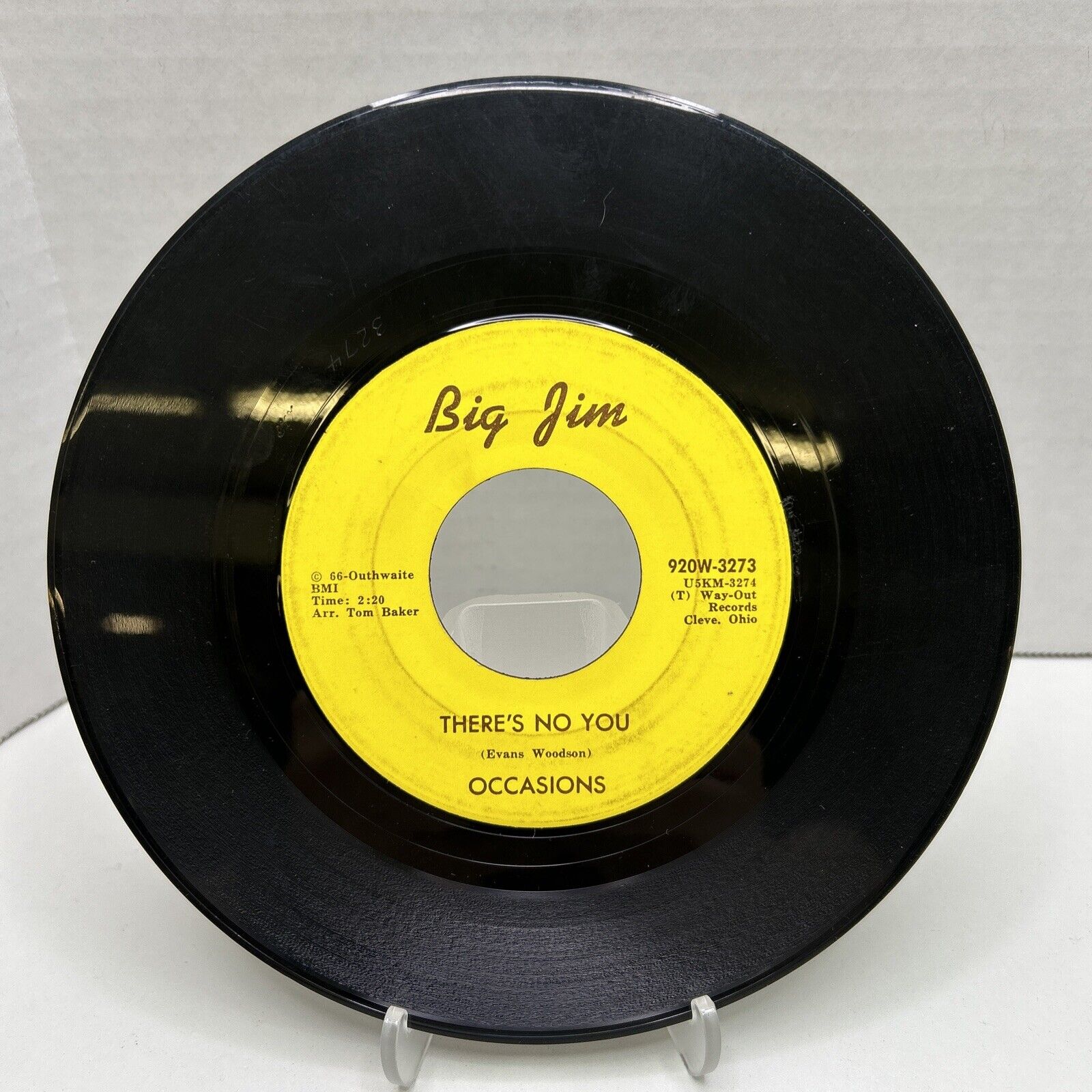 Hear! Northern Soul 45 Occasions - Baby Don't Go / Theres No You On Big Jim
