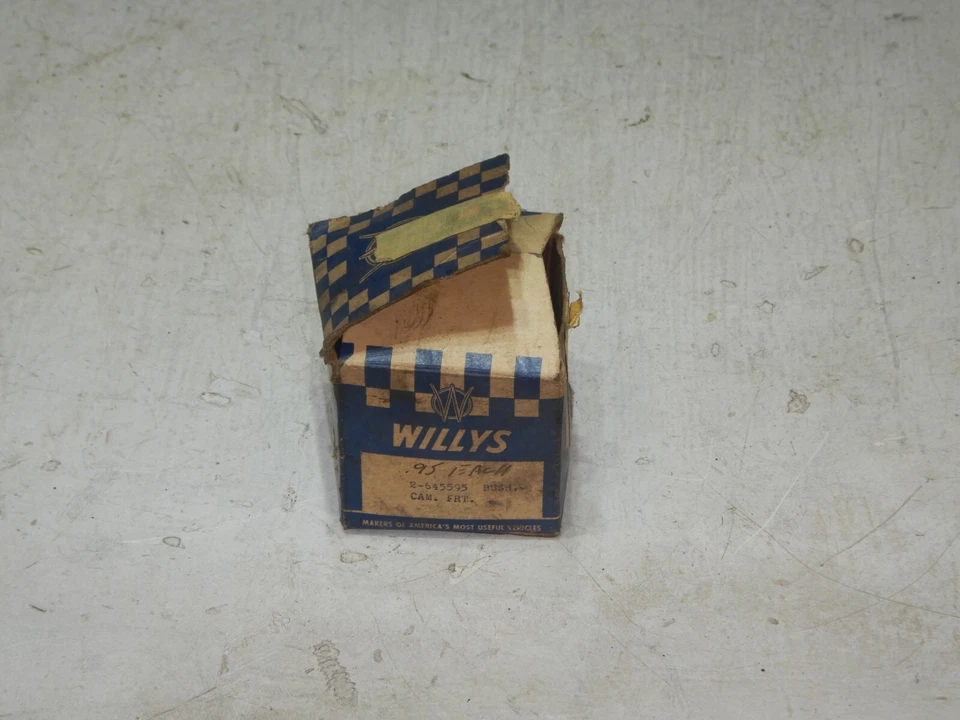 Cojinete del árbol de levas del motor Jeep Willys 41-71 4-134 NOS 645595 ENVÍO GRATUITO Foto 3 de 4