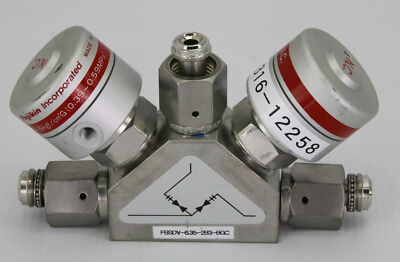 12258 FUJIKIN VLV MONBLK, O.P. 0.39-0.59MPA, TYPE N.C. FBSDV-6.35-2B3-BGC