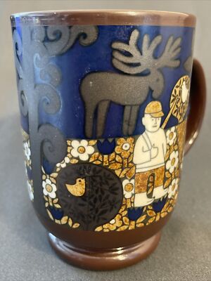 KIRIN Beer Mug Collection ARABIA 1986 100th anniversary of