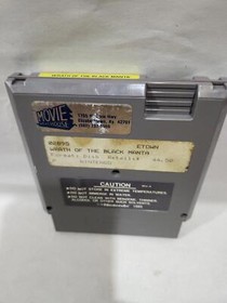 Nintendo NES wrath of the black manta