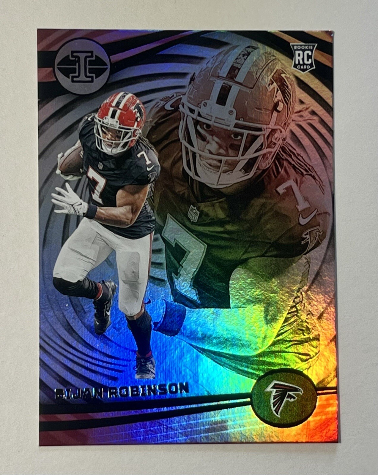 2023 Panini Illusions Bijan Robinson RC #6 Atlanta Falcons
