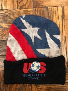 usa soccer knit hat