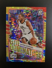 2020-21 Panini Optic ELITE DOMINATORS GOLD Pulsar Kawhi Leonard #/10 - CLIPPERS