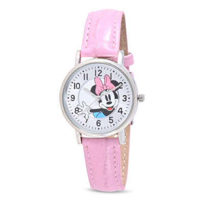 Disney MK50011 Mickey and Minnie His and Hers Pink/Blk Watch  display picture 1