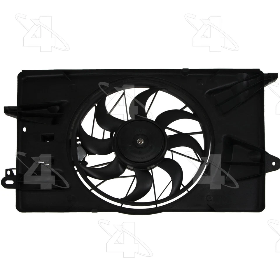 Conjunto de ventilador de refrigeración del motor 4 estaciones para Chrysler 200 2015-2017 Foto 3 de 4