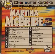 90284R MARTINA MCBRIDE  CHARTBUSTER KARAOKE CDG