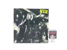 KIX Rare Band Signed Autographed Selftitled Vinyl Record Album JSA Certified 🎸